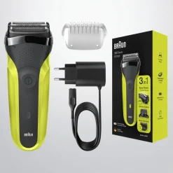 Hot MyMobel AFEITADORA BRAUN 300BT SERIE 3 CABEZ.BARB+CORTAPAT SIN CABLE