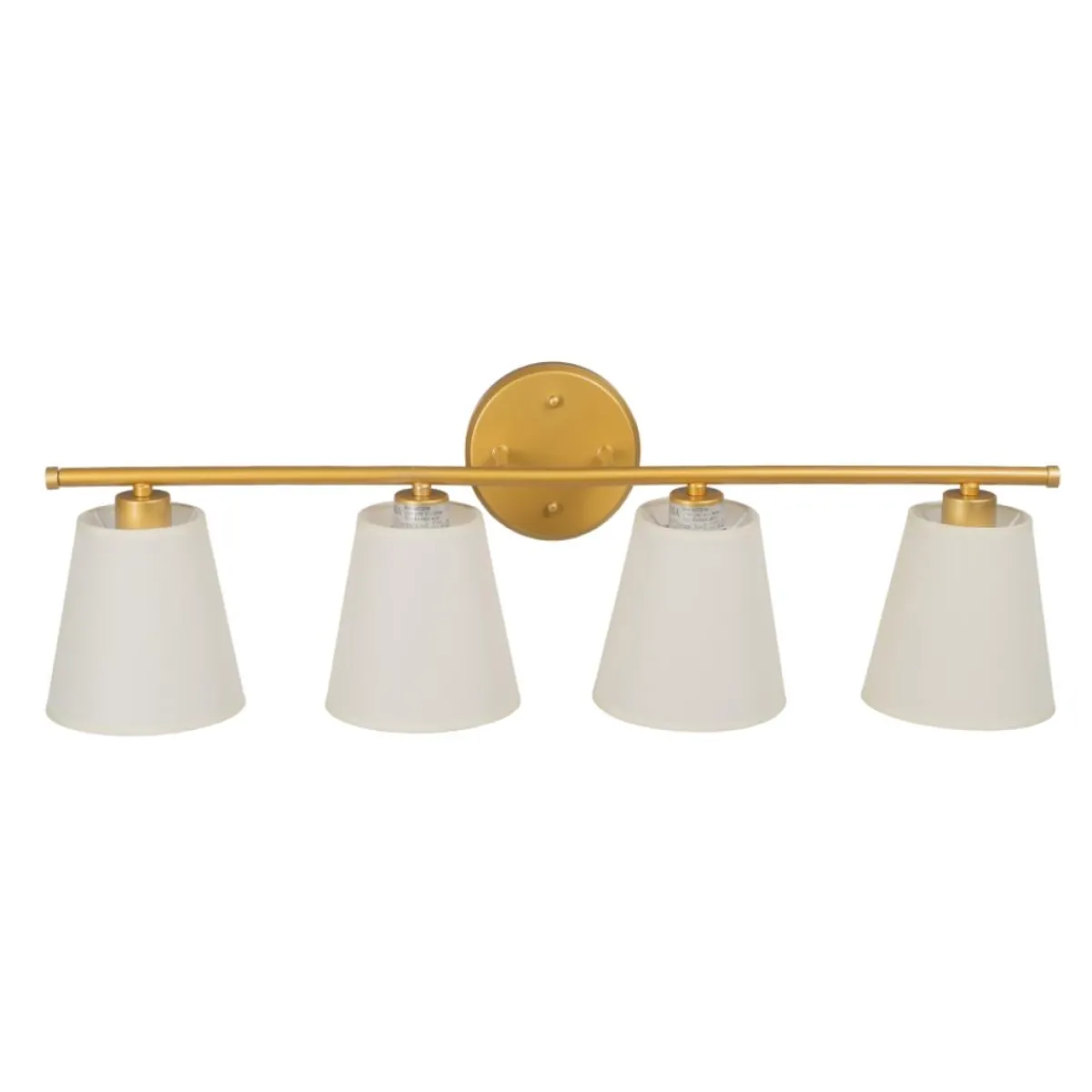 Hot MyMobel Aplique pared oro metal-tejido moderno 82 x 20 x 25 cm