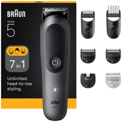 Clearance MyMobel BARBERO-CORTAPELO BRAUN AIO5520 S5 GROCERY 7EN1 AUT.120MIN