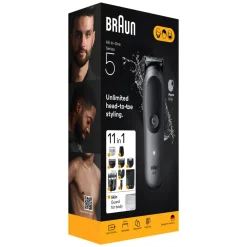 New MyMobel BARBERO-CORTAPELO BRAUN AIO5560 S5 ALL IN 11EN1 AUT.120MIN