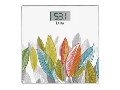 Fashion MyMobel BASCULA LAICA PS1076W 30x30 CRISTAL 180KG HOJAS