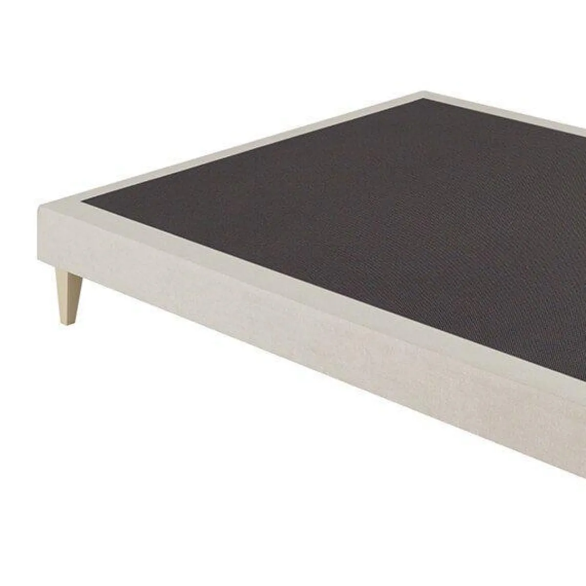 Fashion MyMobel Base tapizada para cama con patas ELAM