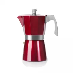 Best MyMobel CAFETERA IBILI 623206 EVVA RED 6 TAZAS INDUCCION