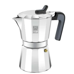 Sale MyMobel CAFETERA BRA DELUXE2 ALUMINIO 9T VITRO