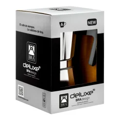 New MyMobel CAFETERA BRA DELUXE2 ALUMINIO 3T VITRO