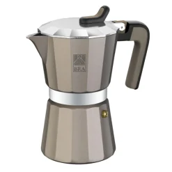 Outlet MyMobel CAFETERA BRA TITANIUM ALUMINIO 9T VITRO