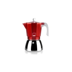 Hot MyMobel CAFETERA ITALIANA IBILI 627909 ELBA RED 9 TAZAS INDUCCION