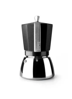 Clearance MyMobel CAFETERA ITALIANA IBILI 629206 ELBA BLACK 6 TAZAS INDUCCION