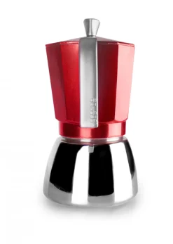 Online MyMobel CAFETERA ITALIANA IBILI 627906 ELBA RED 6 TAZAS INDUCCION