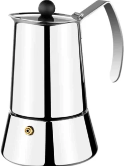 Clearance MyMobel CAFETERA MONIX ACERO ETERNA 10 T.INDUCCI