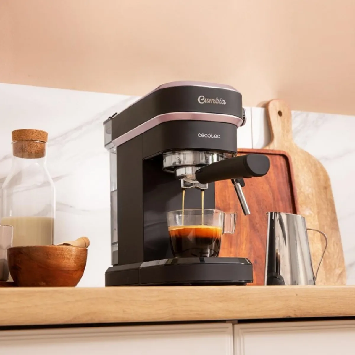 Online MyMobel Cecotec Cafeteras express Cafetera Espresso Cafelizzia 890 Rose