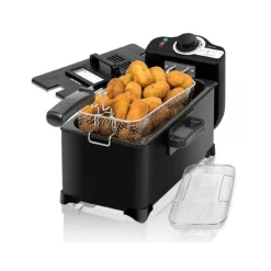Hot MyMobel Cecotec Freidoras con aceite Freidora Con Aceite Cleanfry 3L Black