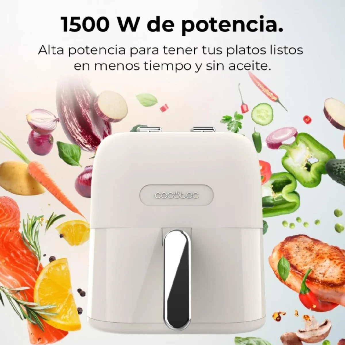 New MyMobel Cecotec Freidoras sin aceite Freidora de aire Cecofry Antique 5000