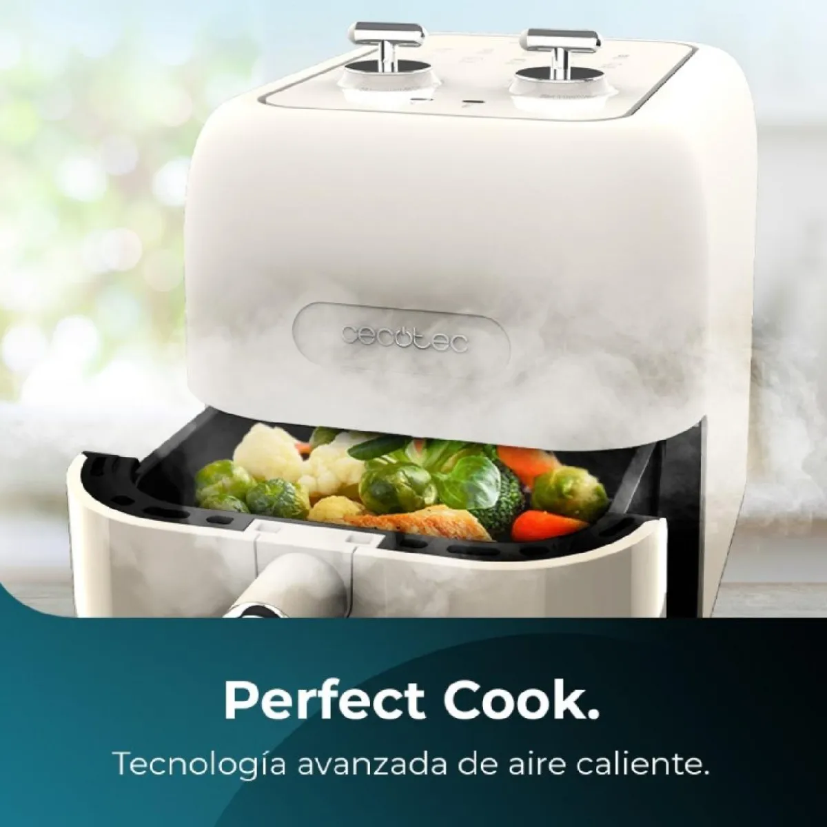New MyMobel Cecotec Freidoras sin aceite Freidora de aire Cecofry Antique 5000