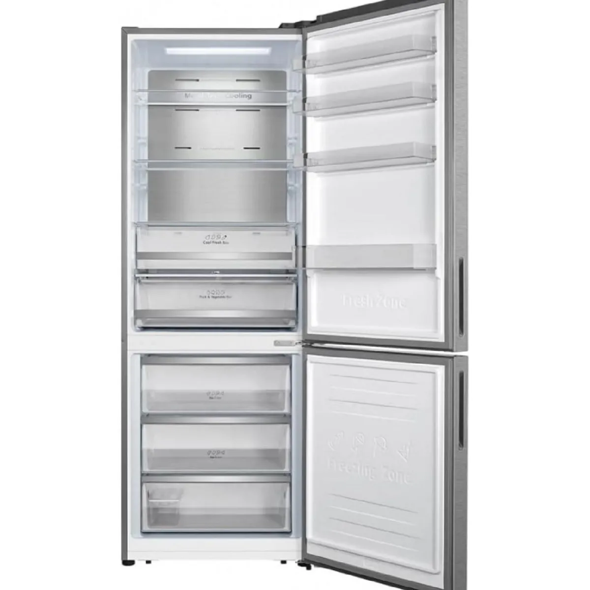 Clearance MyMobel Cecotec Frigoríficos combi Bolero CoolMarket Combi 495 Inox E