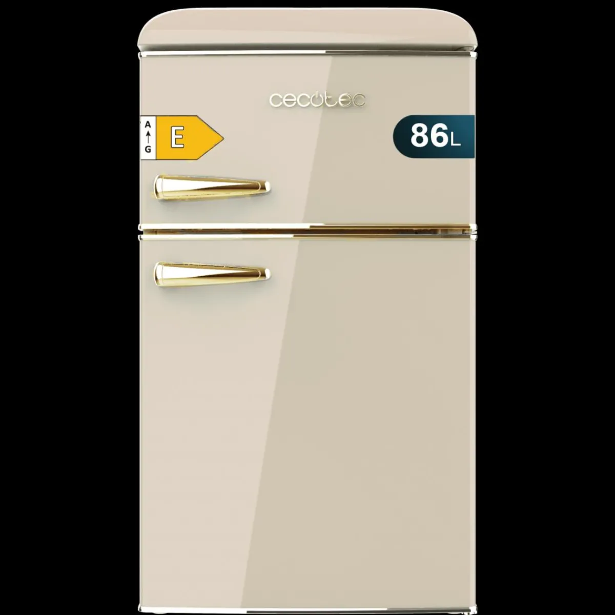 Online MyMobel Cecotec Frigoríficos retro Bolero CoolMarket 2D Origin 86 Beige E