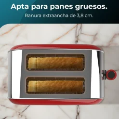 Online MyMobel Cecotec Tostadores verticales Tostador vertical Toastin time 850 Red
