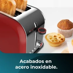 Online MyMobel Cecotec Tostadores verticales Tostador vertical Toastin time 850 Red