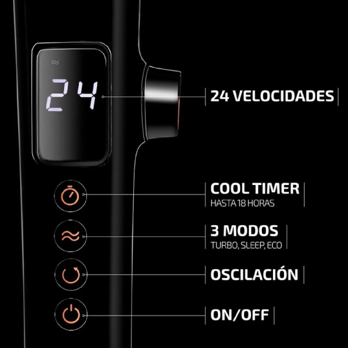 Hot MyMobel Cecotec Ventiladores de pie Ventilador de pie EnergySilence 1040 Smartextreme