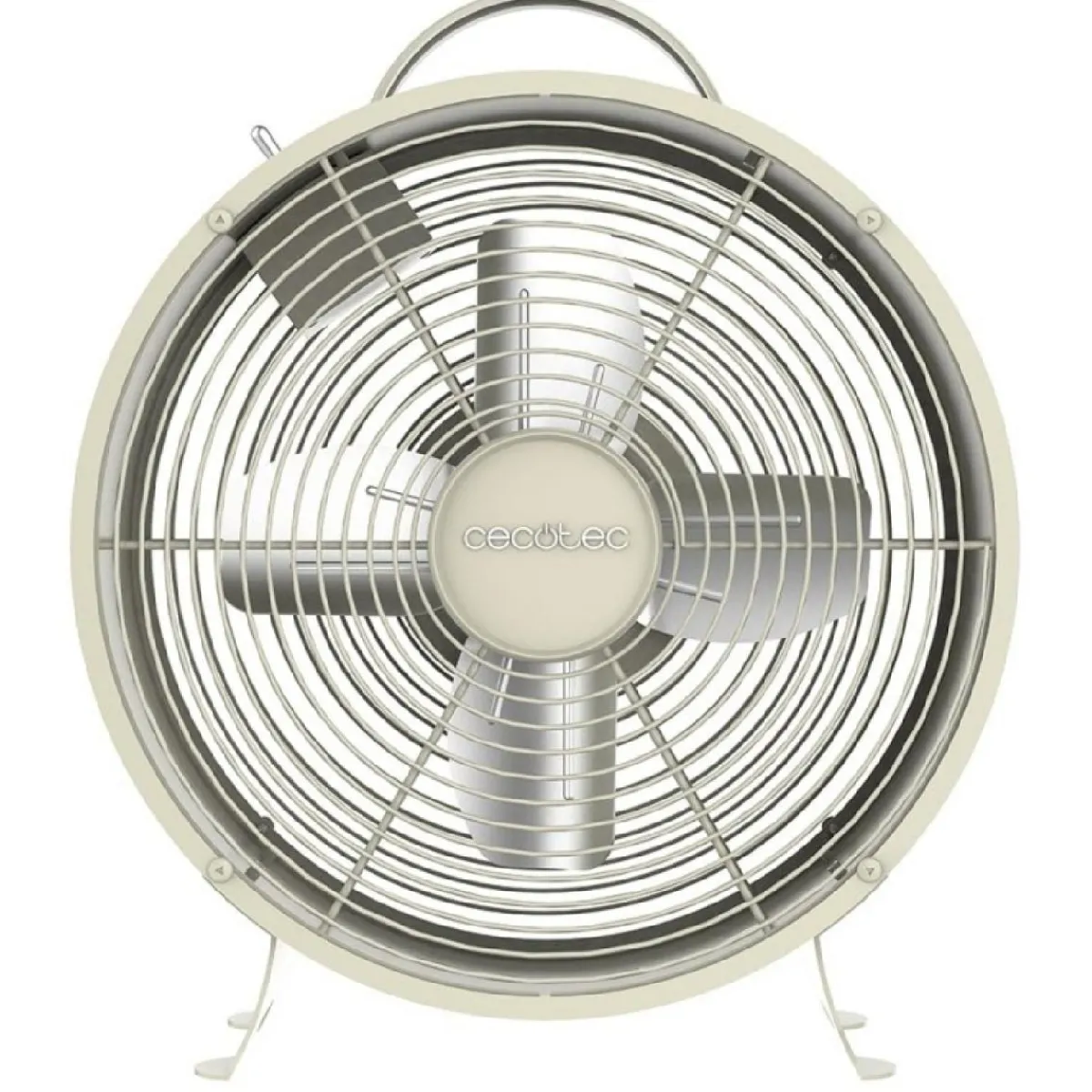 Online MyMobel Cecotec Ventiladores de sobremesa EnergySilence 400 RetroDesk Beige