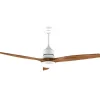 Best MyMobel Cecotec Ventiladores de techo con luz EnergySilence Aero 5275 White&BlackWood