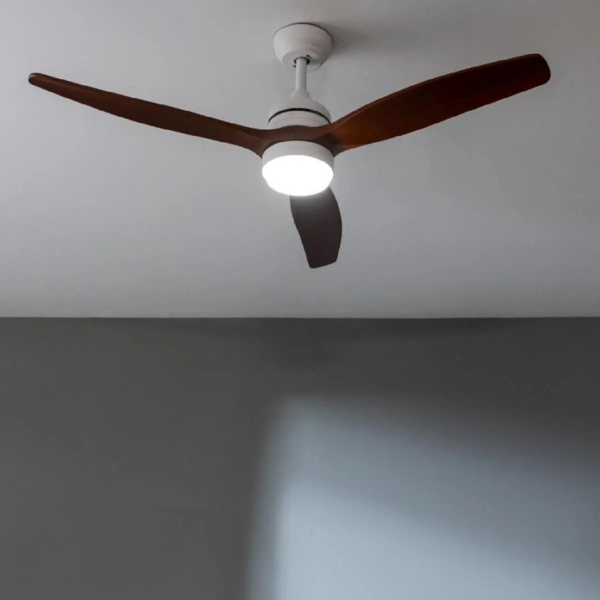 Best MyMobel Cecotec Ventiladores de techo con luz EnergySilence Aero 5275 White&BlackWood