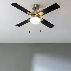 Clearance MyMobel Cecotec Ventiladores de techo con luz EnergySilence Aero 450 GoldBlack
