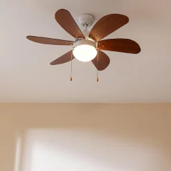 Clearance MyMobel Cecotec Ventiladores de techo con luz EnergySilence Aero 365 White&Wood
