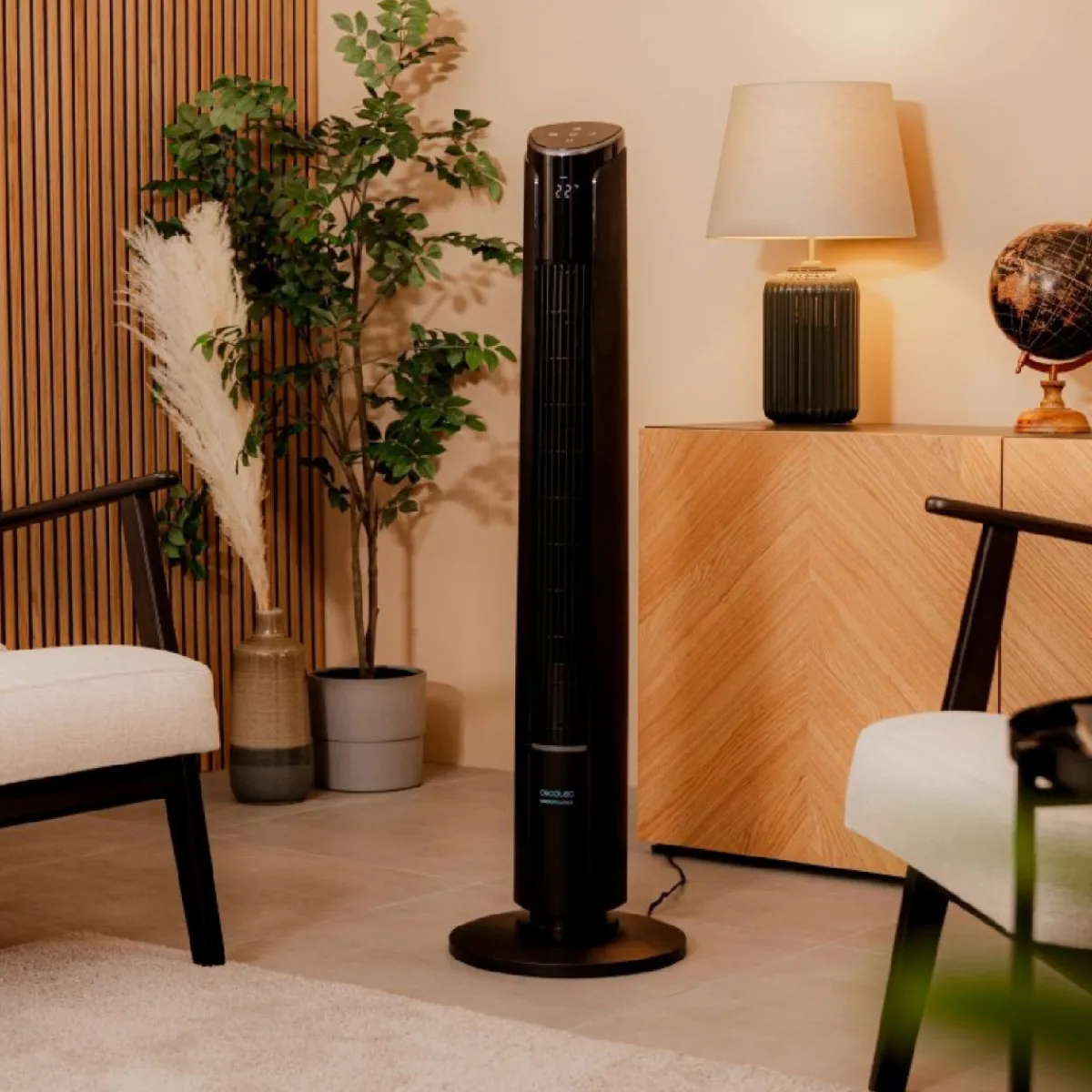 New MyMobel Cecotec Ventiladores de torre EnergySilence 9250 Skyline Smart Tilt