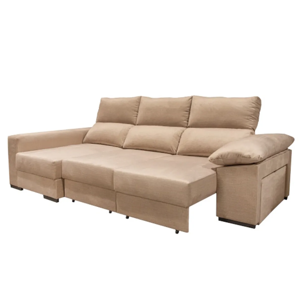 Sale MyMobel Chaiselongue ALBORÁN MARRON CLARO