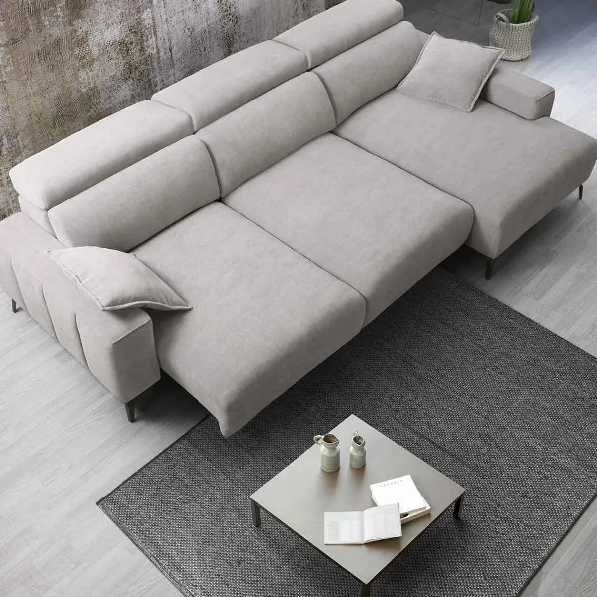 Outlet MyMobel Chaiselongue ARCADY Derecha vista de frente
