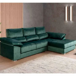 Discount MyMobel Chaiselongue KARPEL Chaiselongue vista de frente derecha