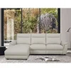 Outlet MyMobel Chaiselongue modelo ADANA Izquierda vista de frente Piel beige