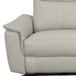 Outlet MyMobel Chaiselongue modelo ADANA Izquierda vista de frente Piel beige