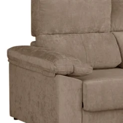 Discount MyMobel Chaiselongue modelo SEGOVIA tela beige oscuro