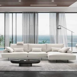Fashion MyMobel Chaiselongue SILMOR Derecha vista de frente