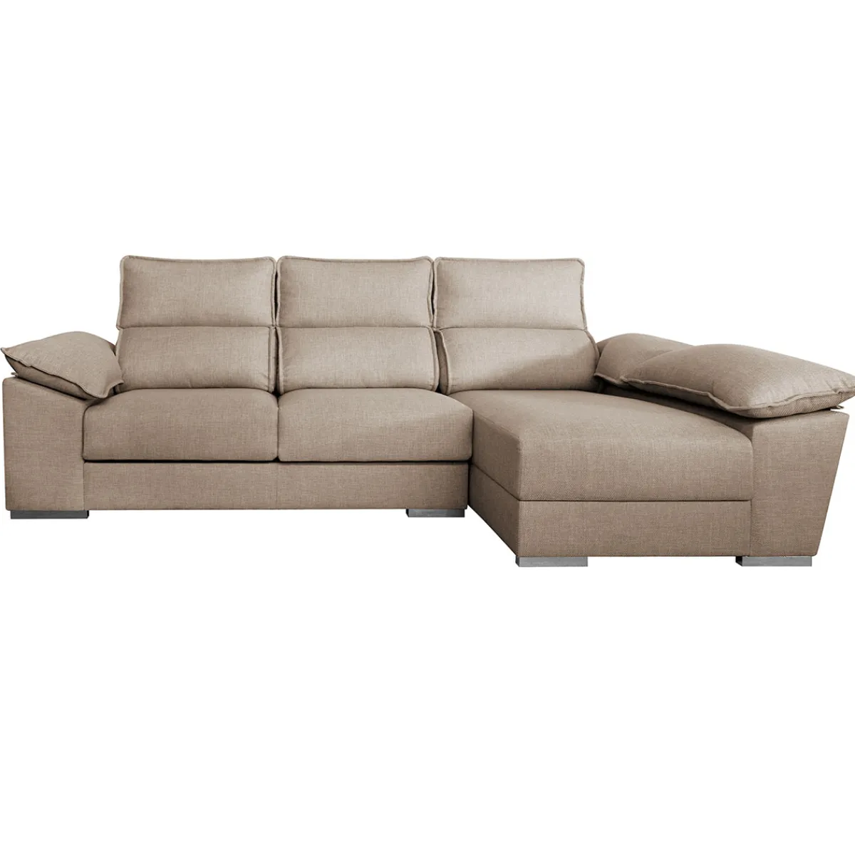 Fashion MyMobel Chaiselongue XILON Derecha vista de frente