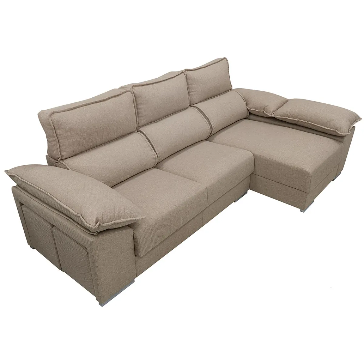 Fashion MyMobel Chaiselongue XILON Derecha vista de frente