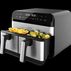 Fashion MyMobel FREIDORA SIN ACEITE CECOTEC 03489 CECOFRY ADVANCE 9000 INOX 9L (4,5+4,5L)