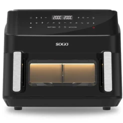 Outlet MyMobel FREIDORA SIN ACEITE SOGO FRE-SS-10895 10,5L DIGITAL C-DIVISOR C-PINZAS