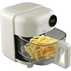 New MyMobel FREIDORA SIN ACEITE SOGO FRE-SS-10870 4,5L DIGITAL CRISTAL C-PINZAS