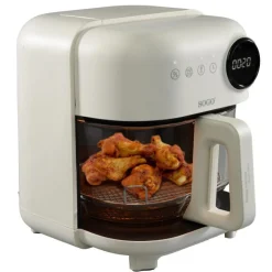 New MyMobel FREIDORA SIN ACEITE SOGO FRE-SS-10870 4,5L DIGITAL CRISTAL C-PINZAS