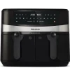 Outlet MyMobel FREIDORA SIN ACEITE TAURUS 973980000 AF2600D 9L (4,5L+4,5L) DOBLE CUBETA 2600W