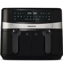 Outlet MyMobel FREIDORA SIN ACEITE TAURUS 973980000 AF2600D 9L (4,5L+4,5L) DOBLE CUBETA 2600W