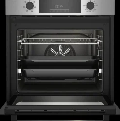 Clearance MyMobel HORNO+INDUCCION BEKO BBSE12340XD MULTIF.6 A INOX C-LIMPIEZA VAPOR