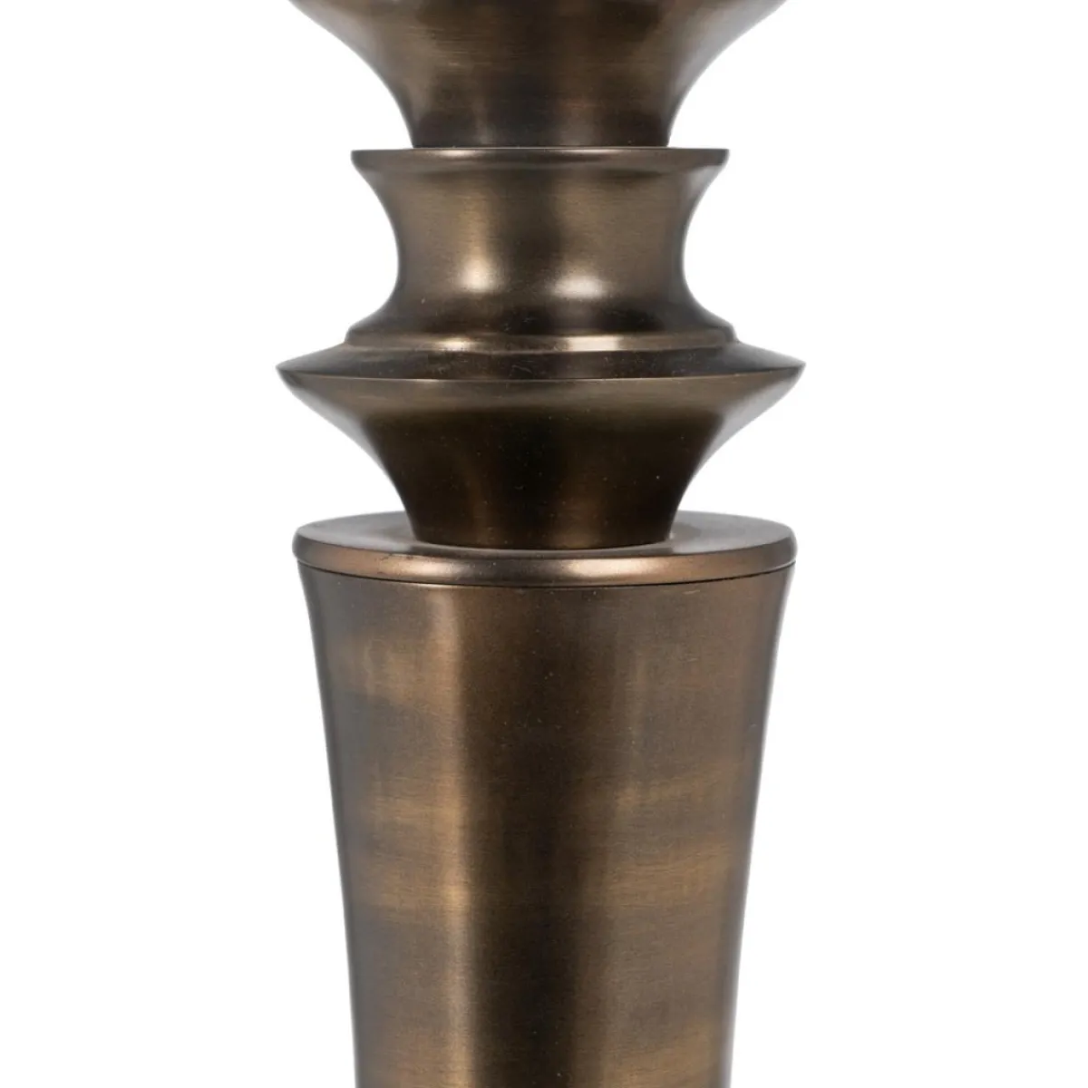 Hot MyMobel Lámpara mesa bronce tejido-metal 41 x 41 x 88,50 cm