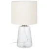 Sale MyMobel Lámpara mesa cristal-metal iluminación 35 x 35 x 63 cm
