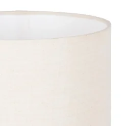 New MyMobel Lámpara mesa cristal-metal iluminación 23 x 23 x 51 cm