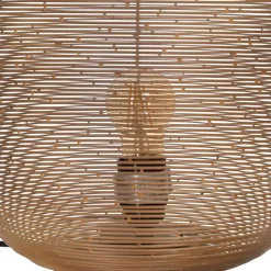 New MyMobel Lámpara mesa oro metal iluminación 28 x 28 x 57 cm