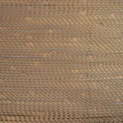 Hot MyMobel Lámpara techo metal-fibra natural 38 x 38 x 43 cm